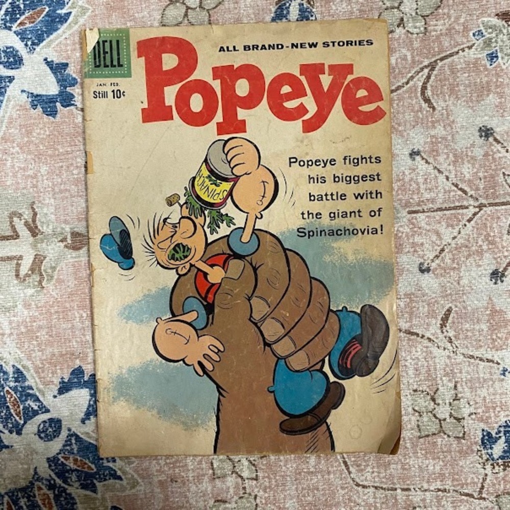 Dell Popeye The‎ Sailor Man Comic Book Issue 51 January February 1959